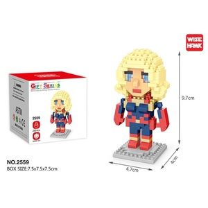 Captain Marvel 265pcs Nano Building Blocks